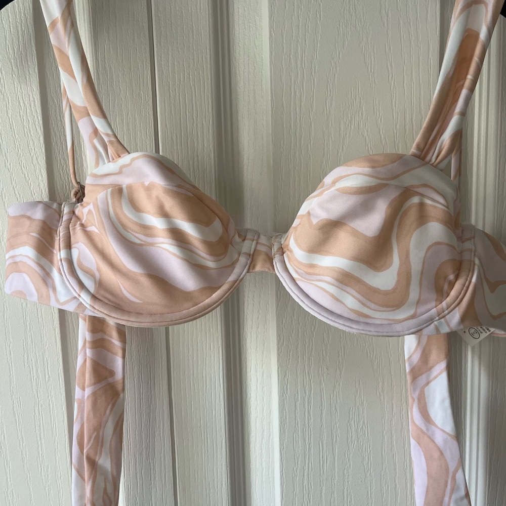 Peach Bikini Set Abercrombie & Fitch